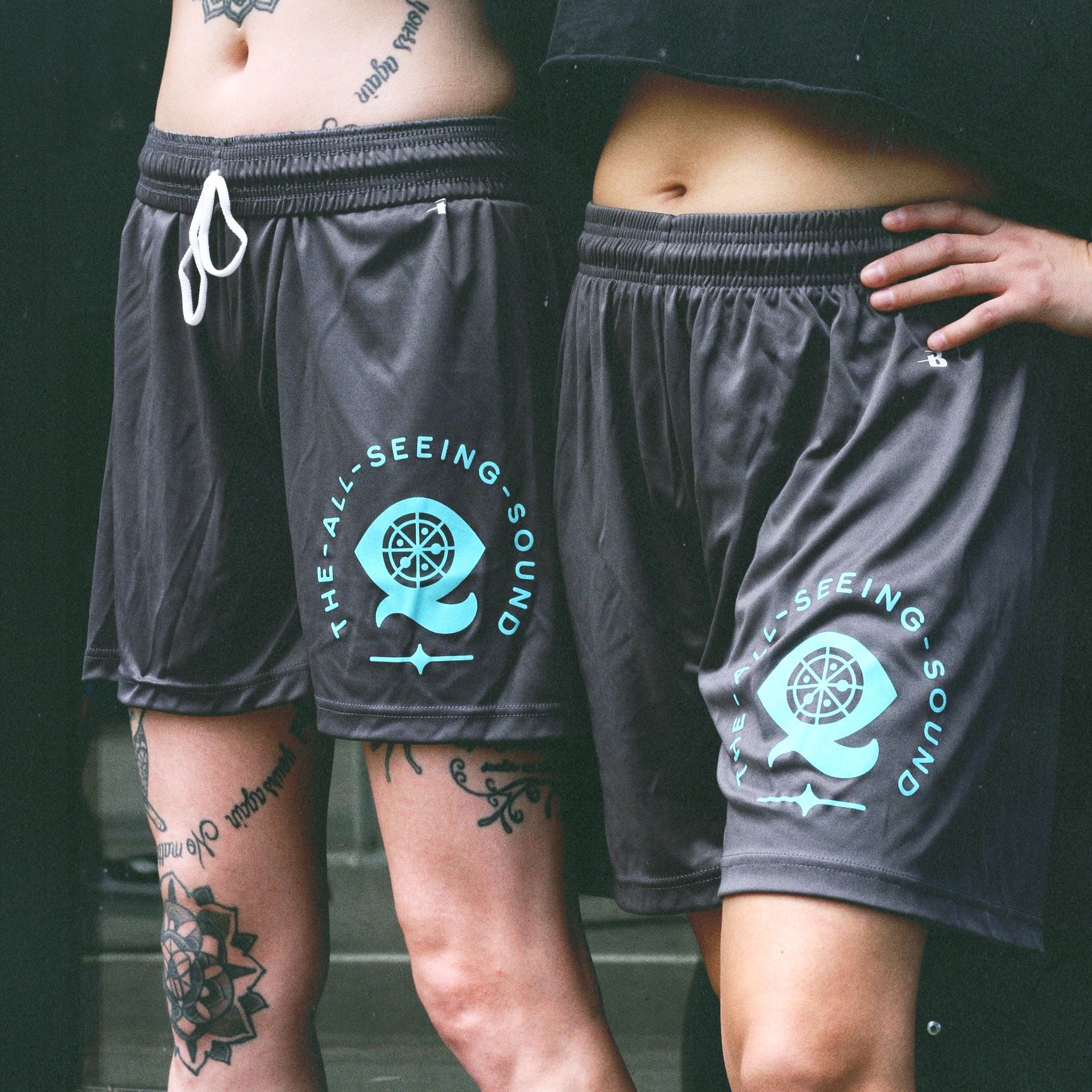 5" Grey Basketball Shorts