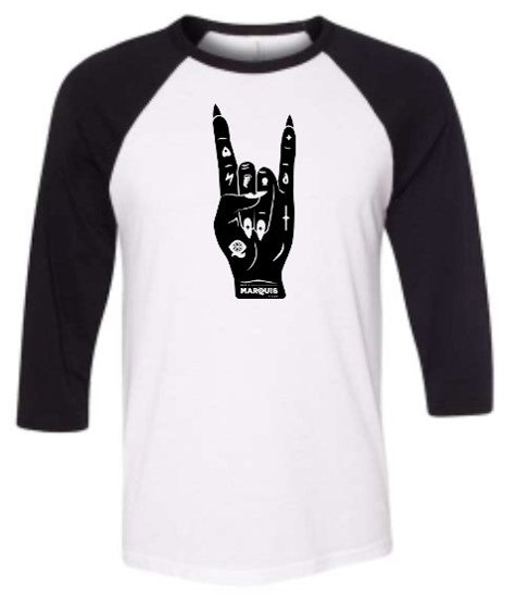 Rock On Baseball Tee