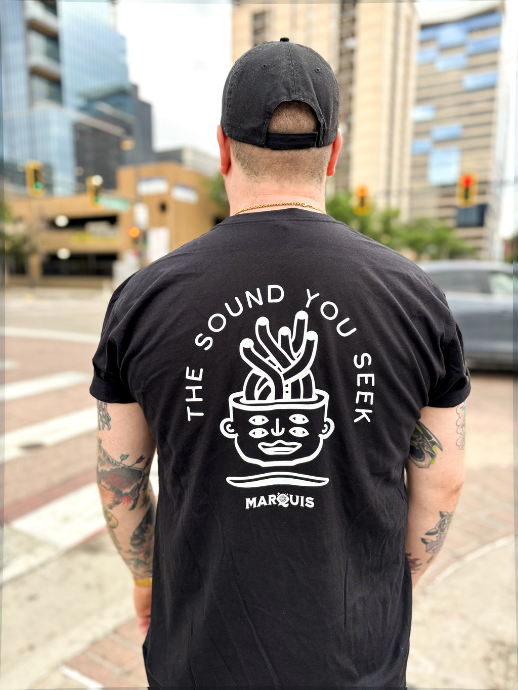 The Sound You Seek Pocket Tee